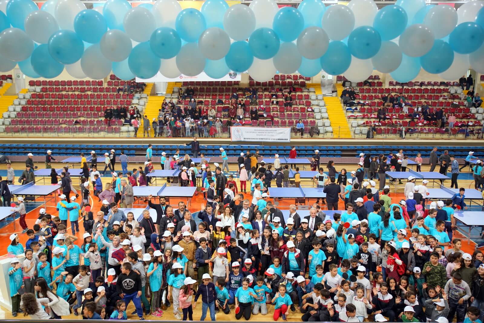 Celebrated World Table Tennis Day with 2,000 Children